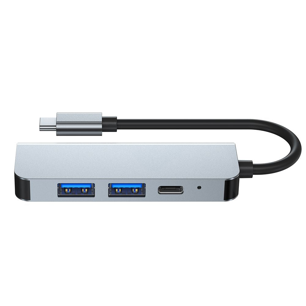 ADAPTATEUR TECH-PROTECT V2-HUB 4EN1 GRIS