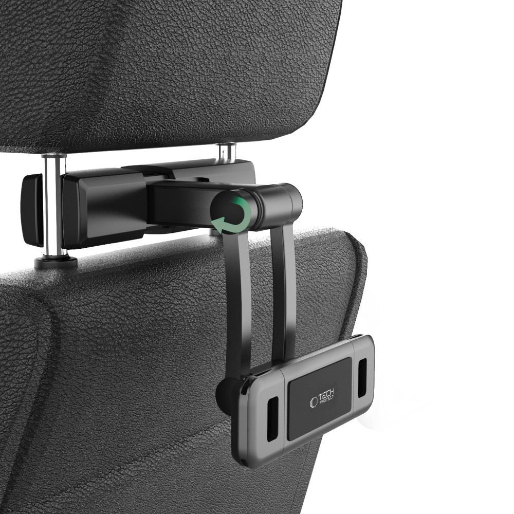 Support de téléphone pour voiture TECH-PROTECT V2 support de tête extensible noir