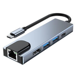 ADAPTATEUR TECH-PROTECT V3-HUB 5EN1 GRIS