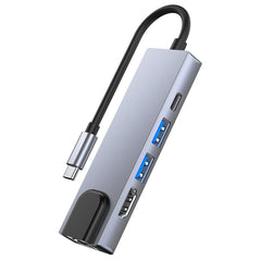 ADAPTATEUR TECH-PROTECT V3-HUB 5EN1 GRIS