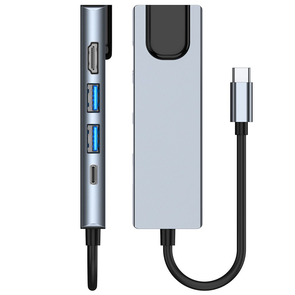 ADAPTATEUR TECH-PROTECT V3-HUB 5EN1 GRIS