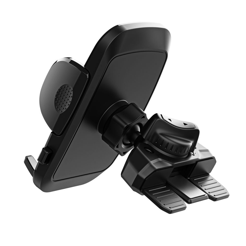 SUPPORT DE TÉLÉPHONE MOBILE POUR VOITURE TECH-PROTECT V3 MONTAGE CD UNIVERSEL NOIR