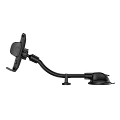 SUPPORT DE TÉLÉPHONE MOBILE POUR VOITURE TECH-PROTECT V3 UNIVERSEL BRAS LONG MONTAGE SUR PARABOLE ET TABLEAU DE BORD NOIR