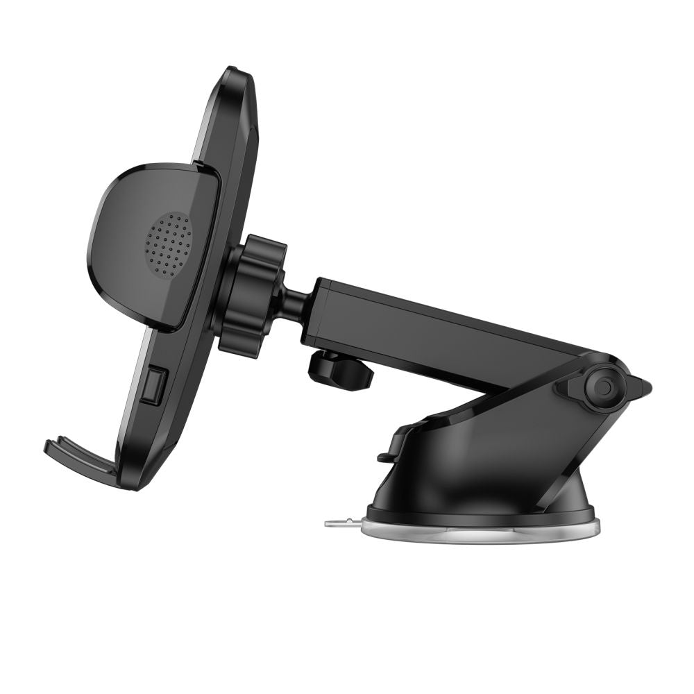 SUPPORT DE TÉLÉPHONE MOBILE POUR VOITURE TECH-PROTECT V3 UNIVERSEL MONTAGE SUR PARABRISE ET TABLEAU DE BORD NOIR