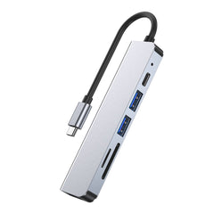 ADAPTATEUR TECH-PROTECT V4-HUB 6EN1 GRIS