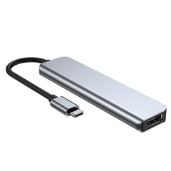 ADAPTATEUR TECH-PROTECT V4-HUB 6EN1 GRIS