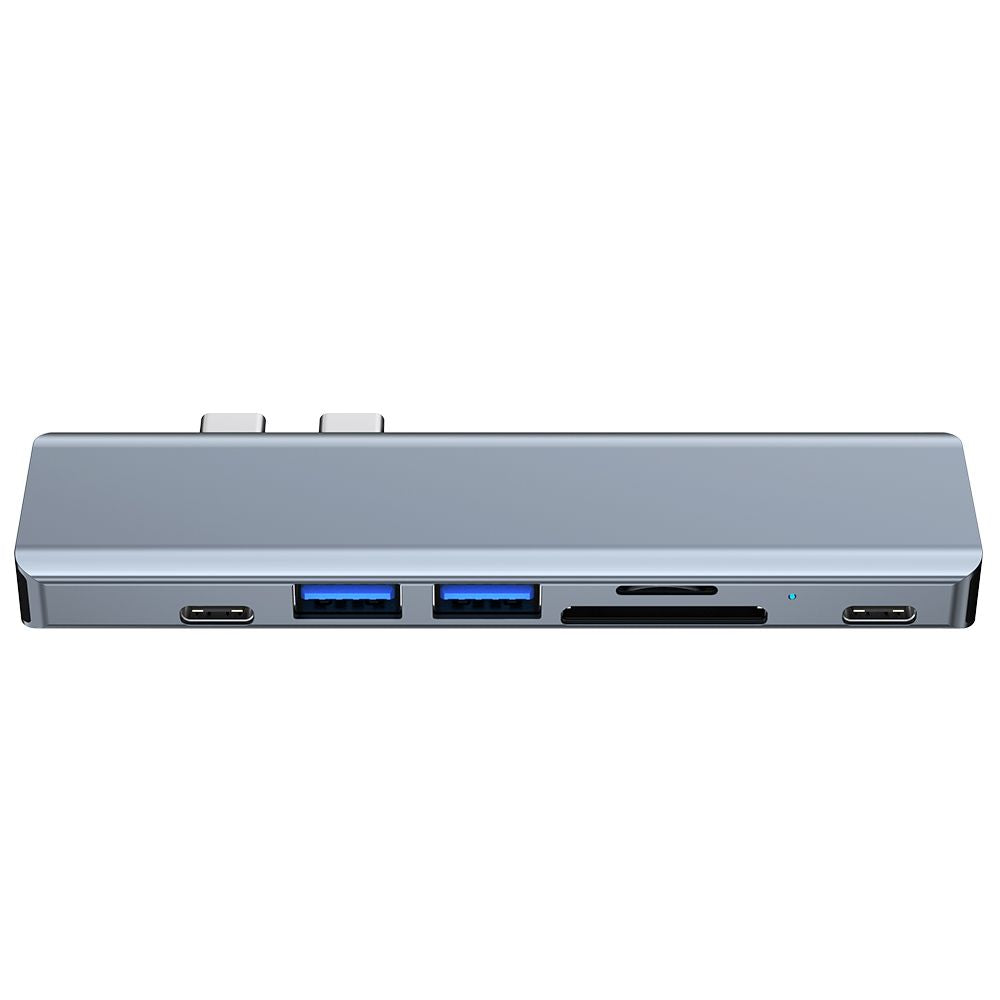 ADAPTATEUR TECH-PROTECT V5-HUB 7EN1 GRIS