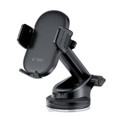 SUPPORT DE TÉLÉPHONE POUR VOITURE SUPPORT DE TÉLÉPHONE POUR VOITURE TECH-PROTECT V7 MONTAGE SUR TABLEAU DE BORD ET VENTILATION NOIR