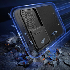 COUVERTURE TECH-PROTECT VELAR CAM+ GALAXY A55 5G NOIR