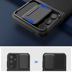 COUVERTURE TECH-PROTECT VELAR CAM+ GALAXY A55 5G NOIR