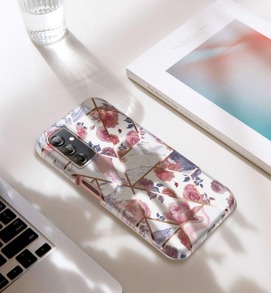 COUVERTURE TECH-PROTECT VELAR GALAXY A14 5G MARBRE