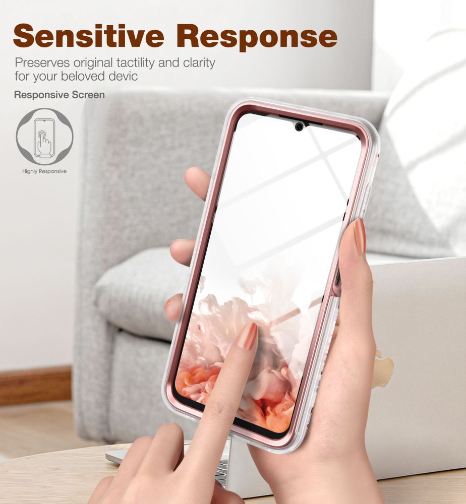 COUVERTURE TECH-PROTECT VELAR GALAXY A14 5G MARBRE