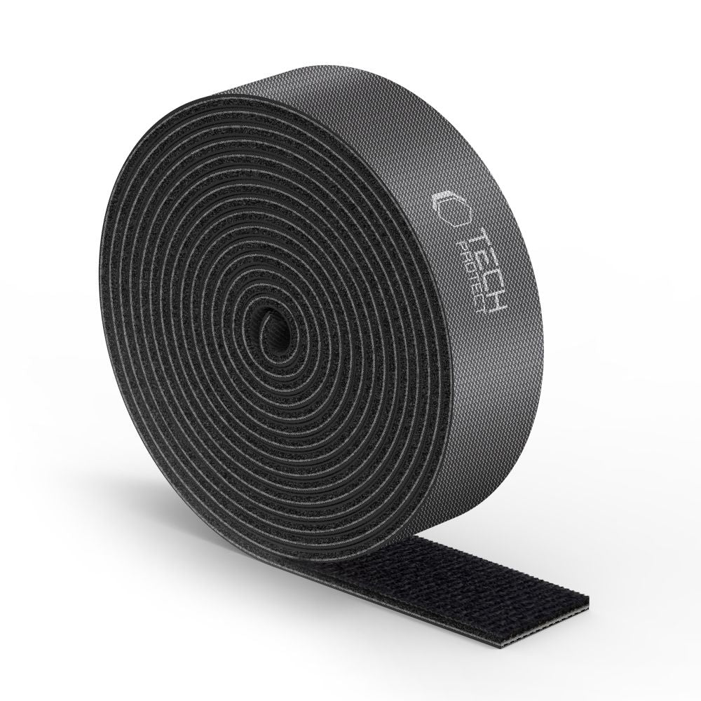 ORGANISATEUR DE CÂBLES VELCRO TECH-PROTECT 300CM NOIR