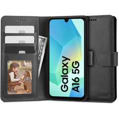 COQUE TECH-PROTECT WALLET GALAXY A16 4G / 5G NOIRE