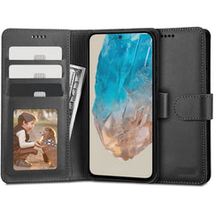 COQUE POUR SAMSUNG GALAXY M35 5G TECH-PROTECT PORTEFEUILLE NOIR
