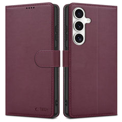 COUVERTURE TECH-PROTECT PORTEFEUILLE GALAXY S25 MULBERRY