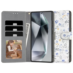 PORTefeuille TECH-PROTECT GALAXY S25 FLEURS DE PRINTEMPS