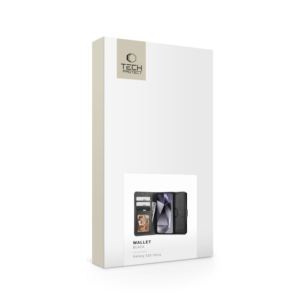 PORTefeuille TECH-PROTECT GALAXY S25 ULTRA NOIR
