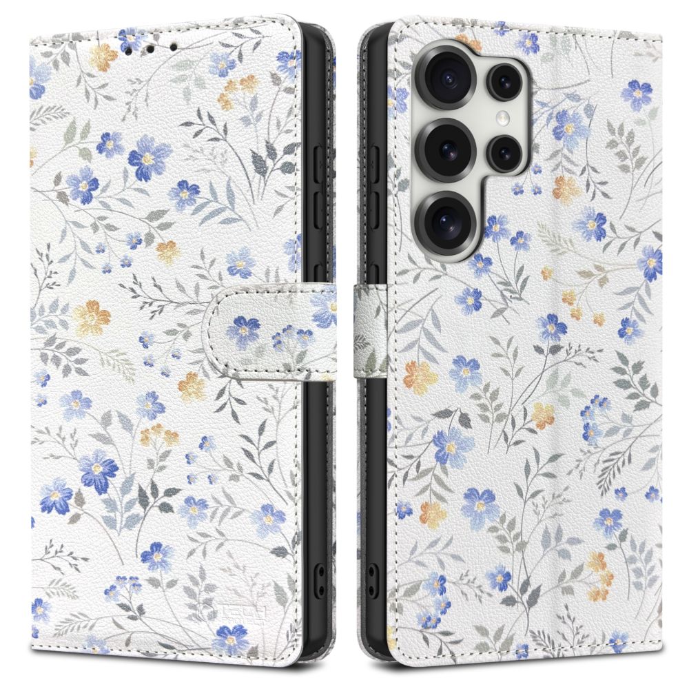 PORTefeuille TECH-PROTECT GALAXY S25 ULTRA FLEURS DE PRINTEMPS