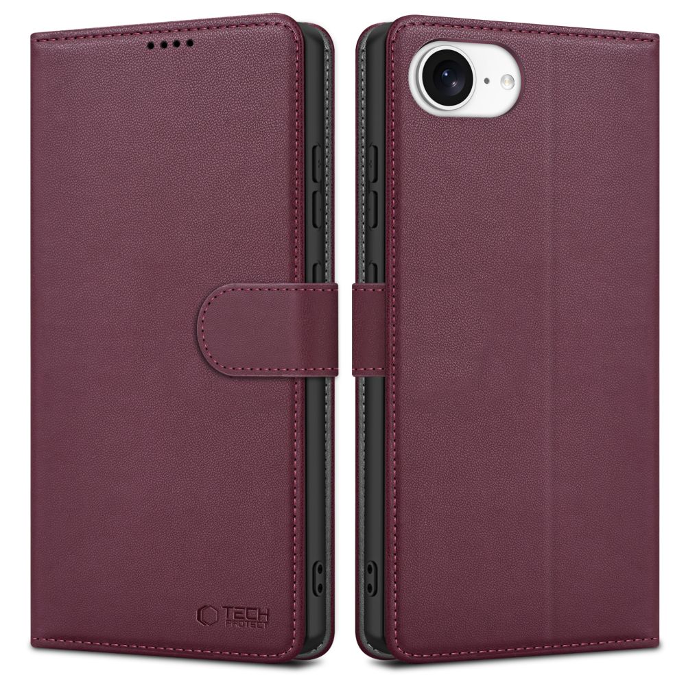 COUVERTURE TECH-PROTECT PORTEFEUILLE IPHONE 16E MULBERRY