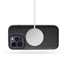 COUVERTURE DE LIVRE TECH-PROTECT WALLET MAGSAFE IPHONE 15 PRO MAX NOIR