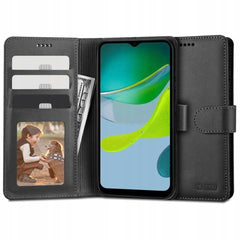 COUVERTURE DE LIVRE TECH-PROTECT WALLET MOTOROLA MOTO E13 NOIR