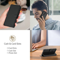 COQUE TECH-PROTECT WALLET MOTOROLA MOTO G15 / G15 POWER NOIR MATTE