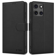 COQUE TECH-PROTECT WALLET MOTOROLA MOTO G15 / G15 POWER NOIR MATTE