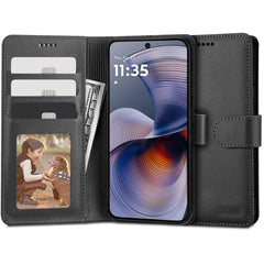 COUVERTURE TECH-PROTECT WALLET MOTOROLA MOTO G55 5G NOIR