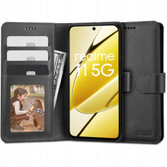 COUVERTURE DE LIVRE TECH-PROTECT WALLET REALME 11 5G NOIRE