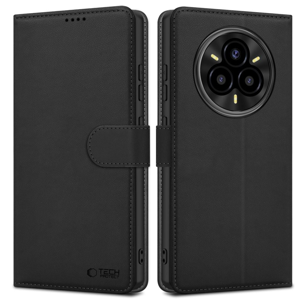 COQUE TECH-PROTECT WALLET REALME 14 PRO+ PLUS 5G NOIR MATTE