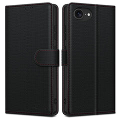 COQUE TECH-PROTECT WALLET RS IPHONE 16E NOIR/ROUGE