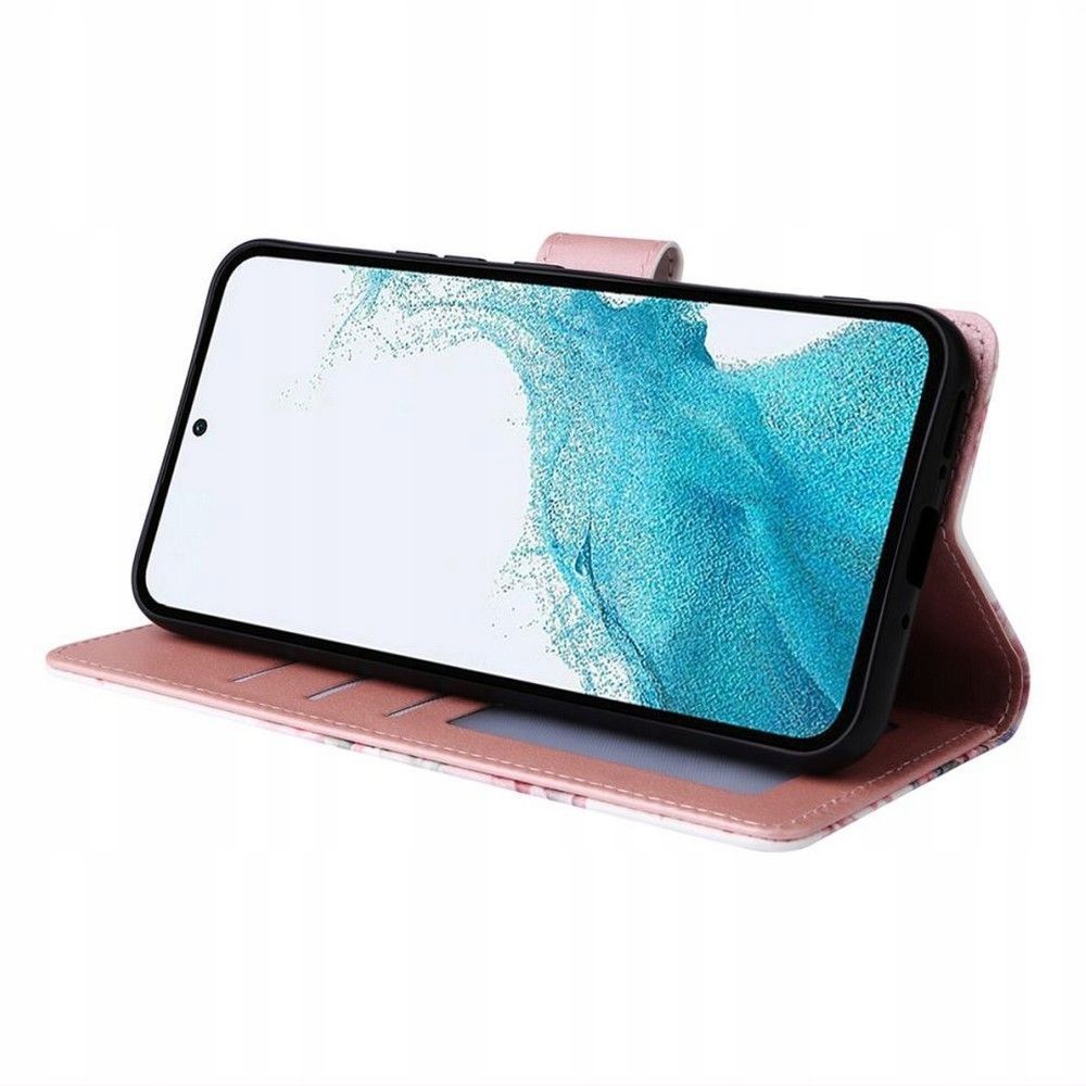 TECH-PROTECT PORTFEUILLE XIAOMI REDMI 14C / POCO C75 FLEUR DE PAVOT