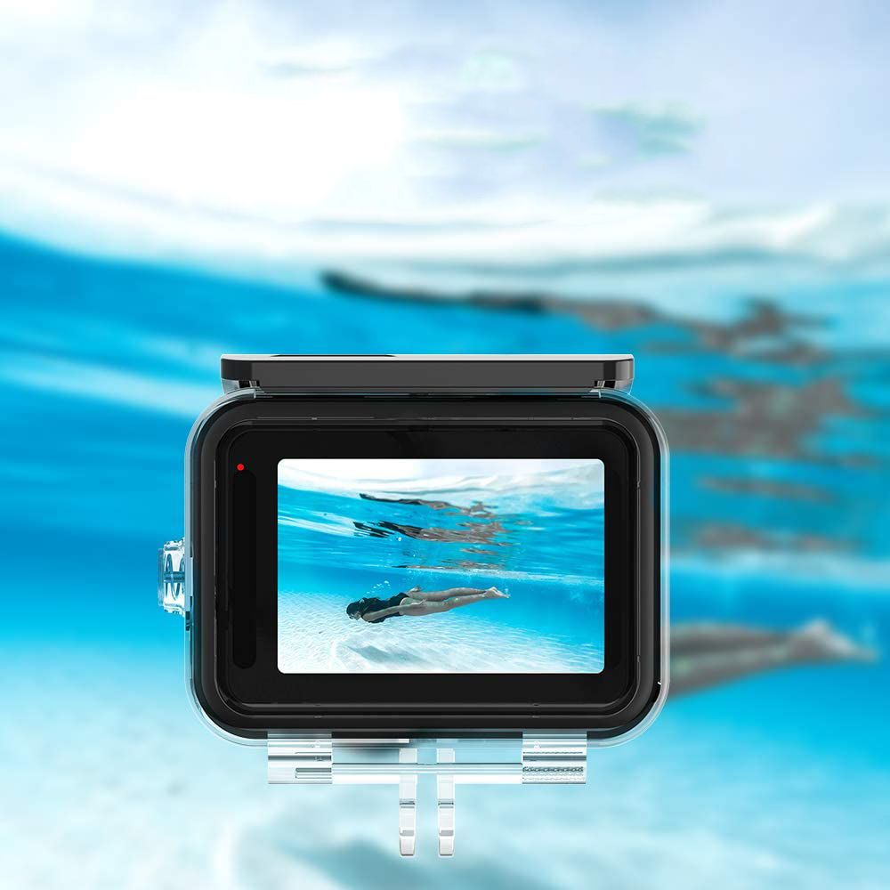COQUE ÉTANCHE TECH-PROTECT WATERPROOFCASE GOPRO HERO 9 / 10 / 11 TRANSPARENTE