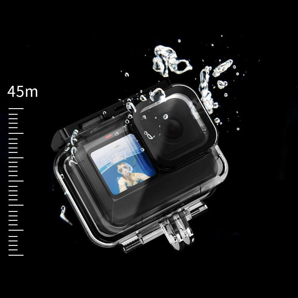 COQUE ÉTANCHE TECH-PROTECT WATERPROOFCASE GOPRO HERO 9 / 10 / 11 TRANSPARENTE