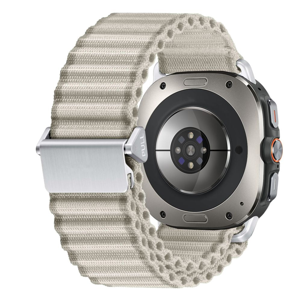 BRACELET TECH-PROTECT WEAVE PRO SAMSUNG GALAXY WATCH ULTRA (47 MM) CRAYON BLANC