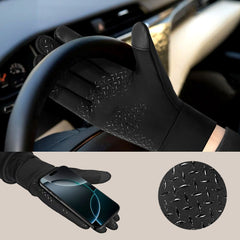 GANTS D'HIVER TECH-PROTECT WG01 TACTILES TAILLE L NOIRS