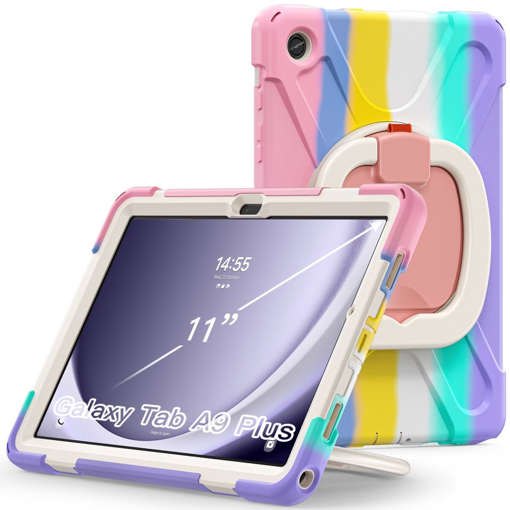 COUVERTURE / ÉTUI POUR SAMSUNG GALAXY TAB A9+ PLUS 11.0 X210 / X215 / X216 TECH-PROTECT X-ARMOR BABY COLOR