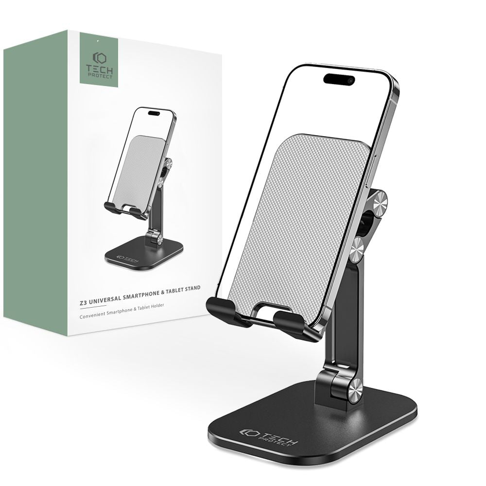 STAND TECH-PROTECT Z3 SUPPORT UNIVERSEL POUR SMARTPHONE ET TABLETTE GRIS