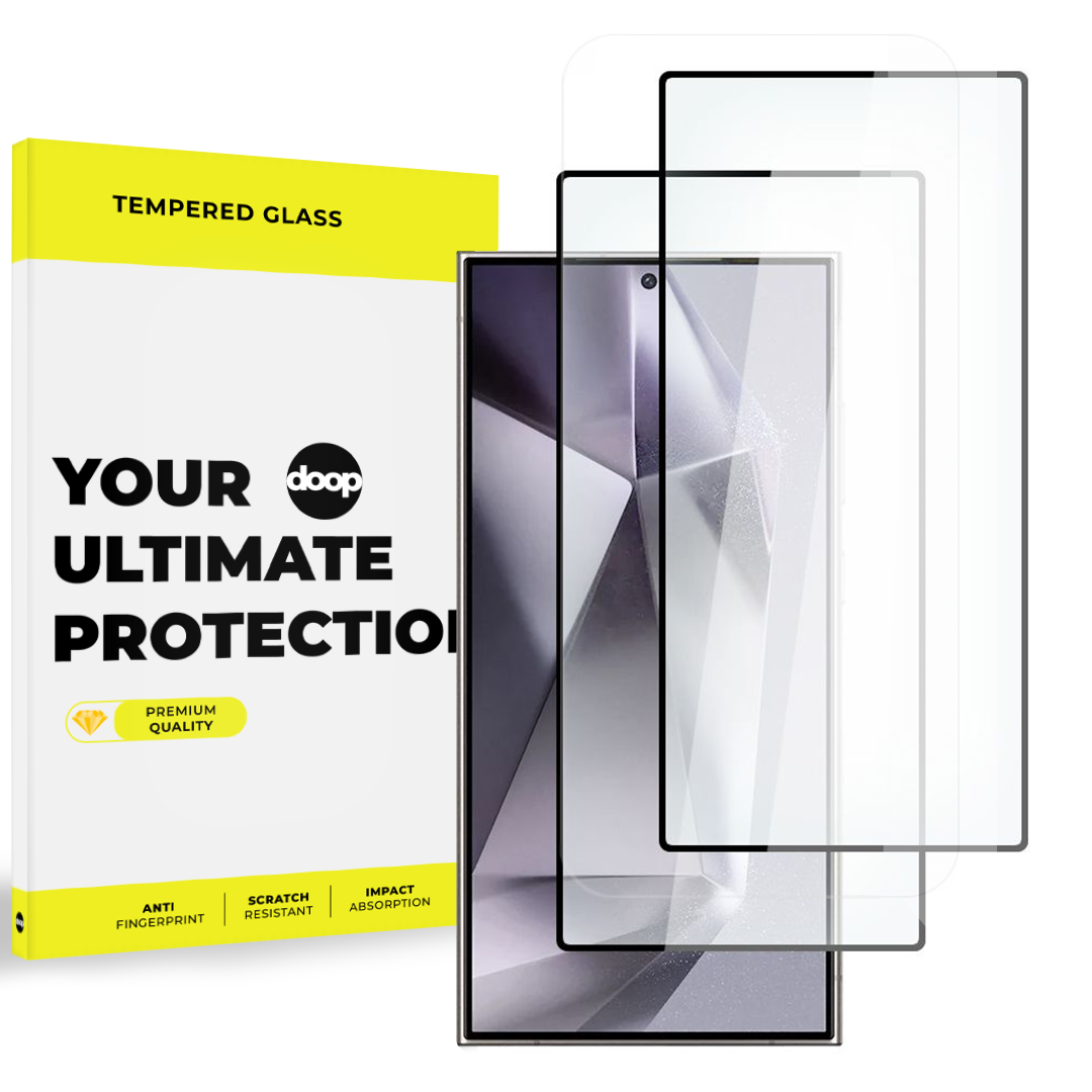 VERRE FEUILLETÉ DOOP GLASS 2-PACK GALAXY S24 ULTRA NOIR