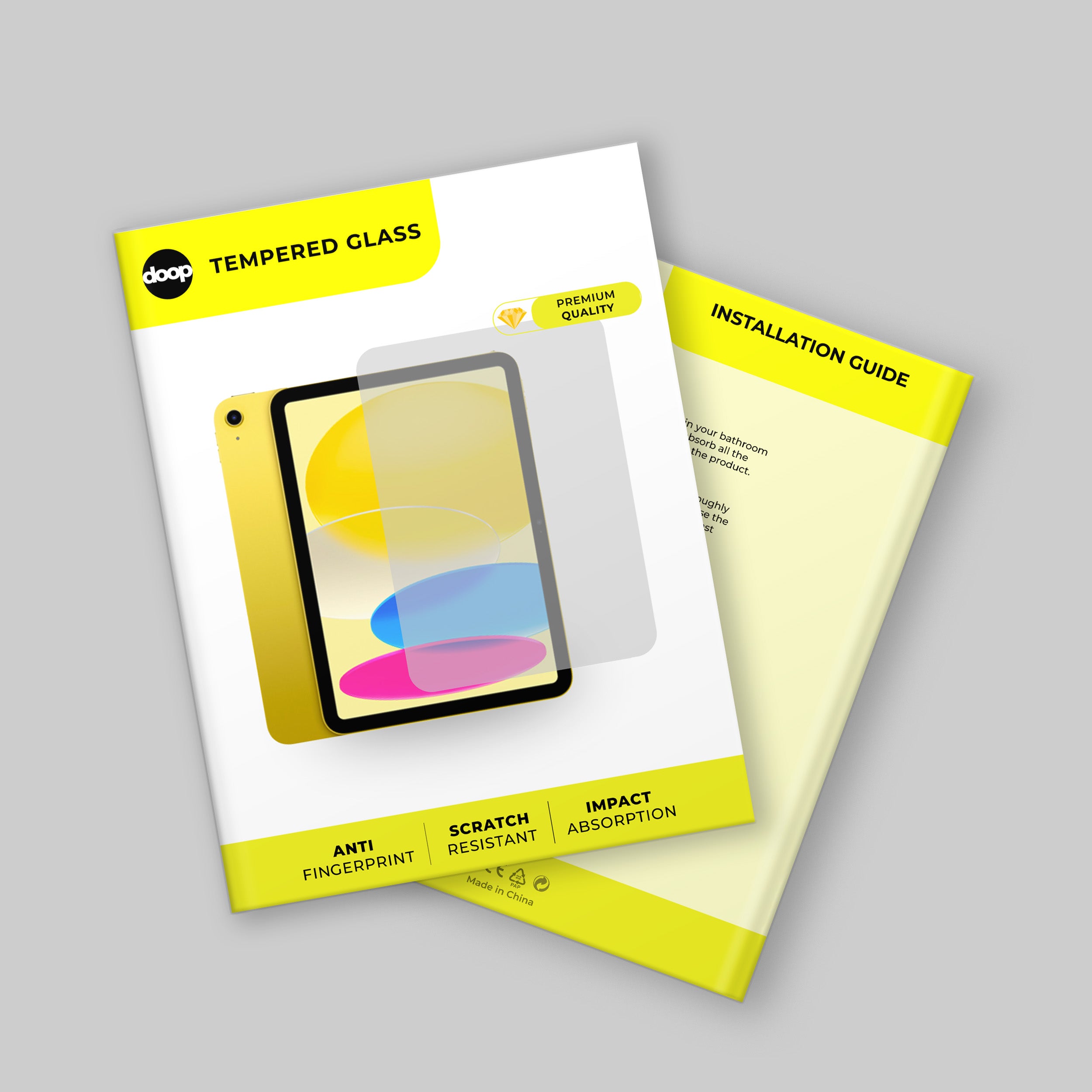 VERRE TREMPE POUR XIAOMI REDMI PAD SE 11.0 DOOP GLASS TRANSPARENT