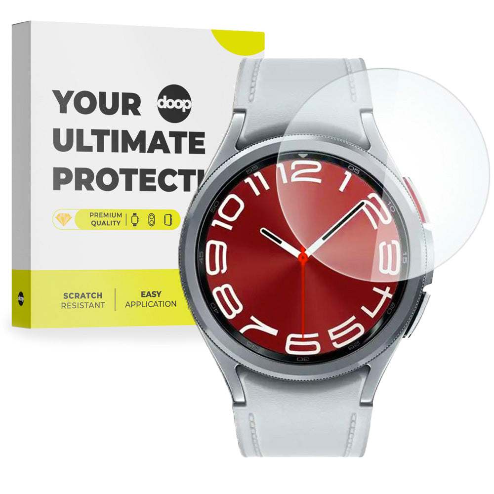 VERRE TEMPERÉ DOOP GLASS PRO+ GALAXY WATCH 6 CLASSIC (47 MM) TRANSPARENT