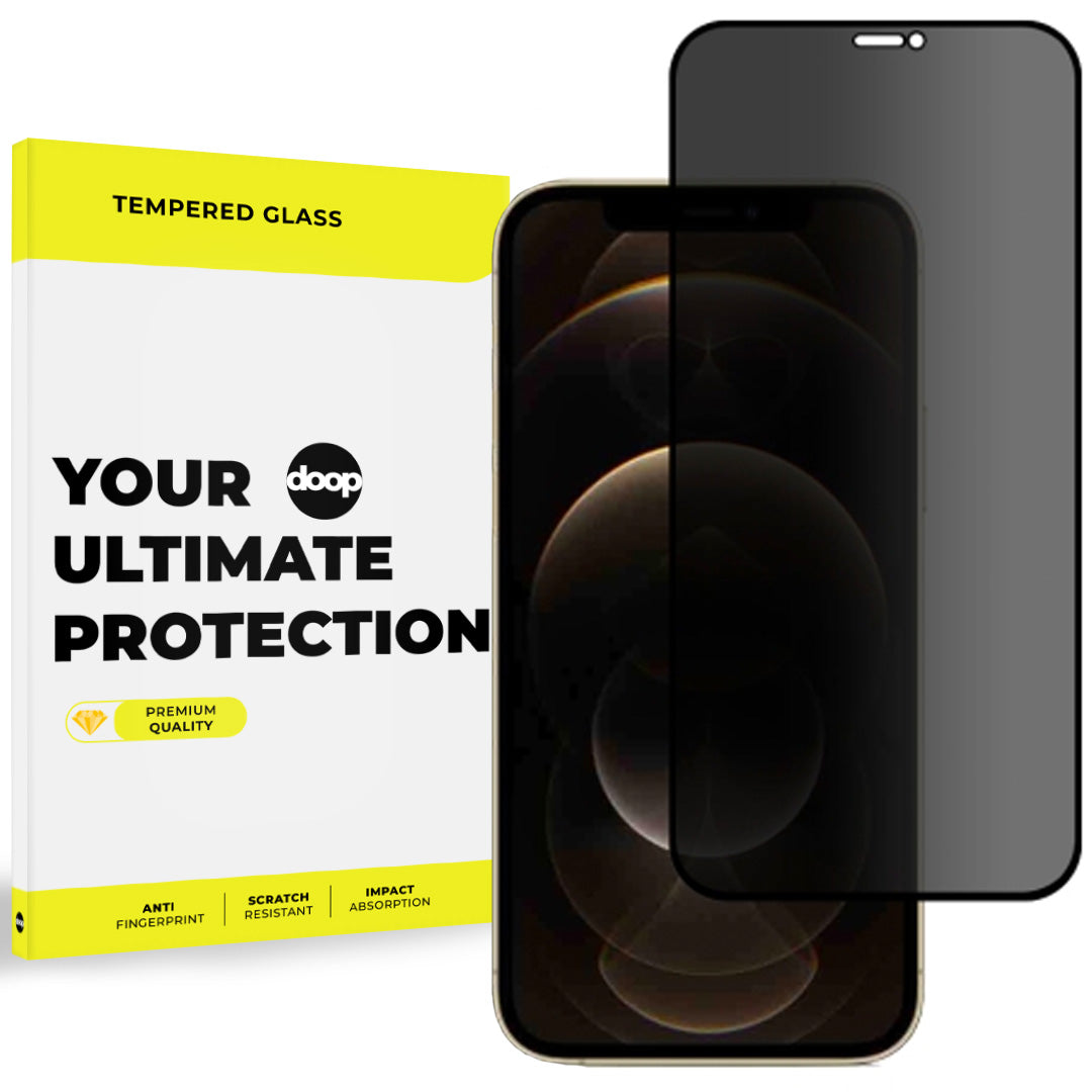 VERRE TREMPÉ DOOP GLASS IPHONE 12 / 12 PRO PRIVACY