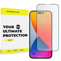 VERRE TREMPÉ DOOP POUR IPHONE 14 PRO NOIR