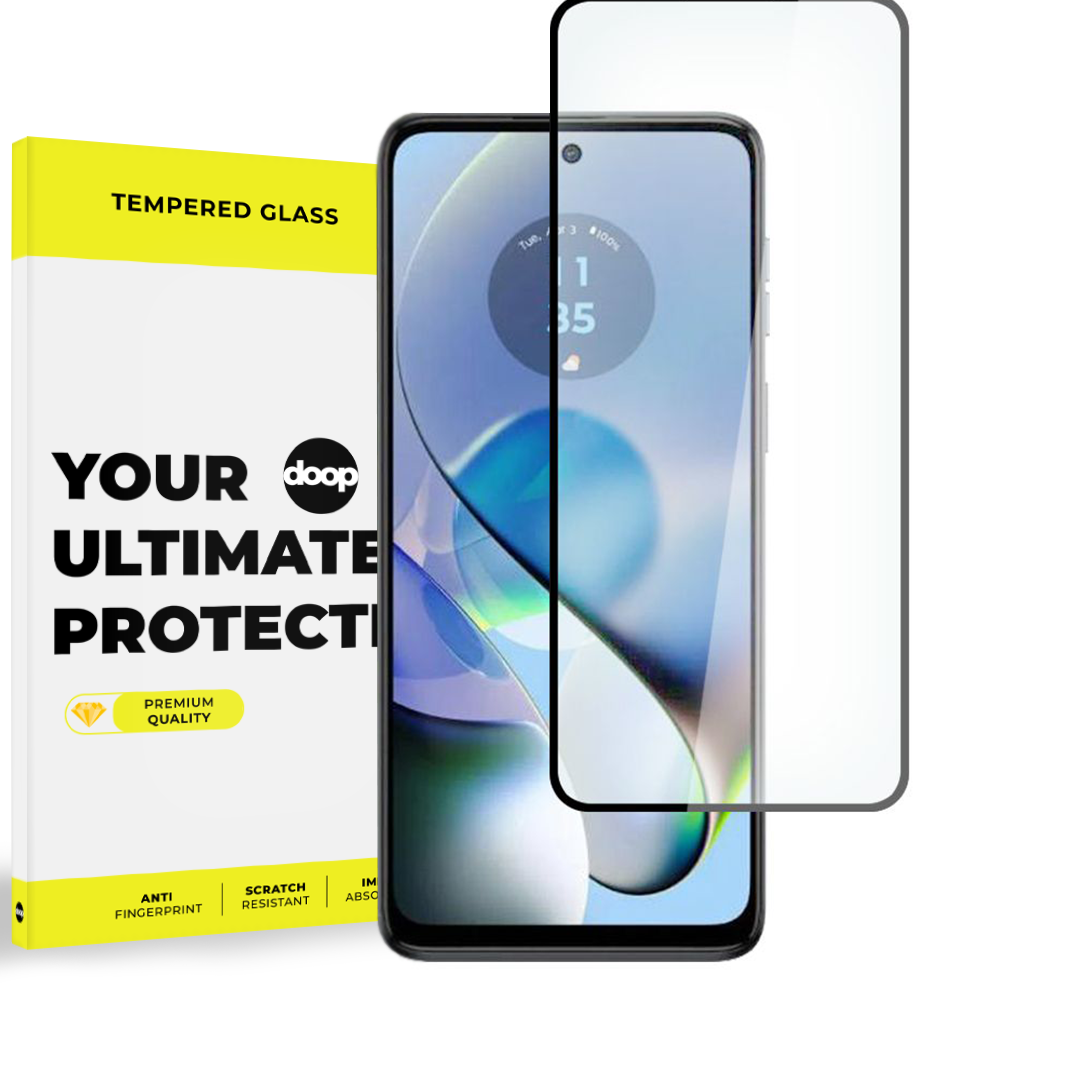 VERRE TREMPÉ DOOP GLASS MOTOROLA MOTO G54 5G / G54 5G POWER EDITION NOIR