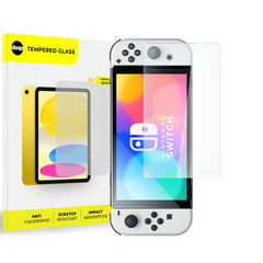 VERRE FEUILLE DOOP GLASS NINTENDO SWITCH OLED TRANSPARENT