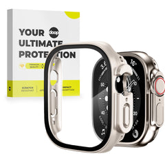 Housse de protection 360° pour Apple Watch Ultra 1 / 2 49 mm Doop Defense 360Guard Titane