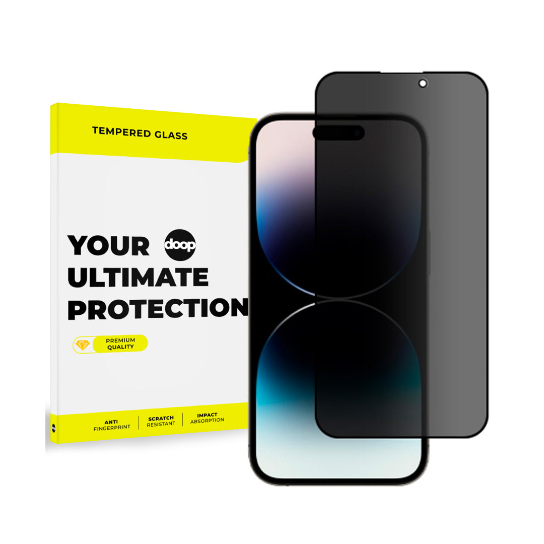VERRE TEMPERÉ DOOP GLASS IPHONE 14 PRO CONFIDENTIALITÉ